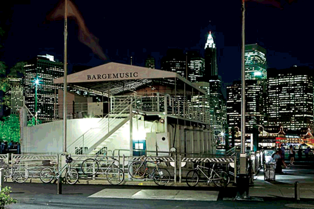 Bargemusic venue Brooklyn, NY